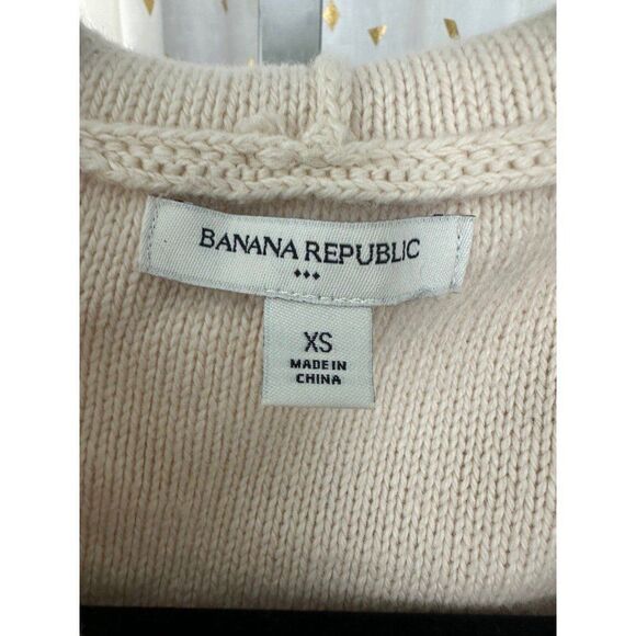 Banana Republic Factory Wool Blend Toggle Closure Hooded Hoodie Cardigan XS - Picture 5 of 7